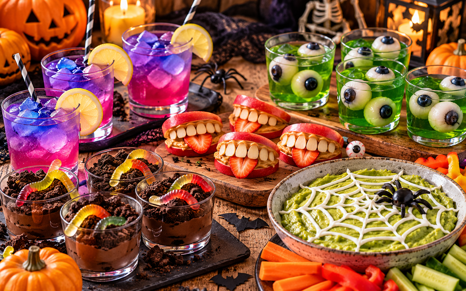 Halloween-Snacks für Kinder: Gruselspaß auf dem Teller